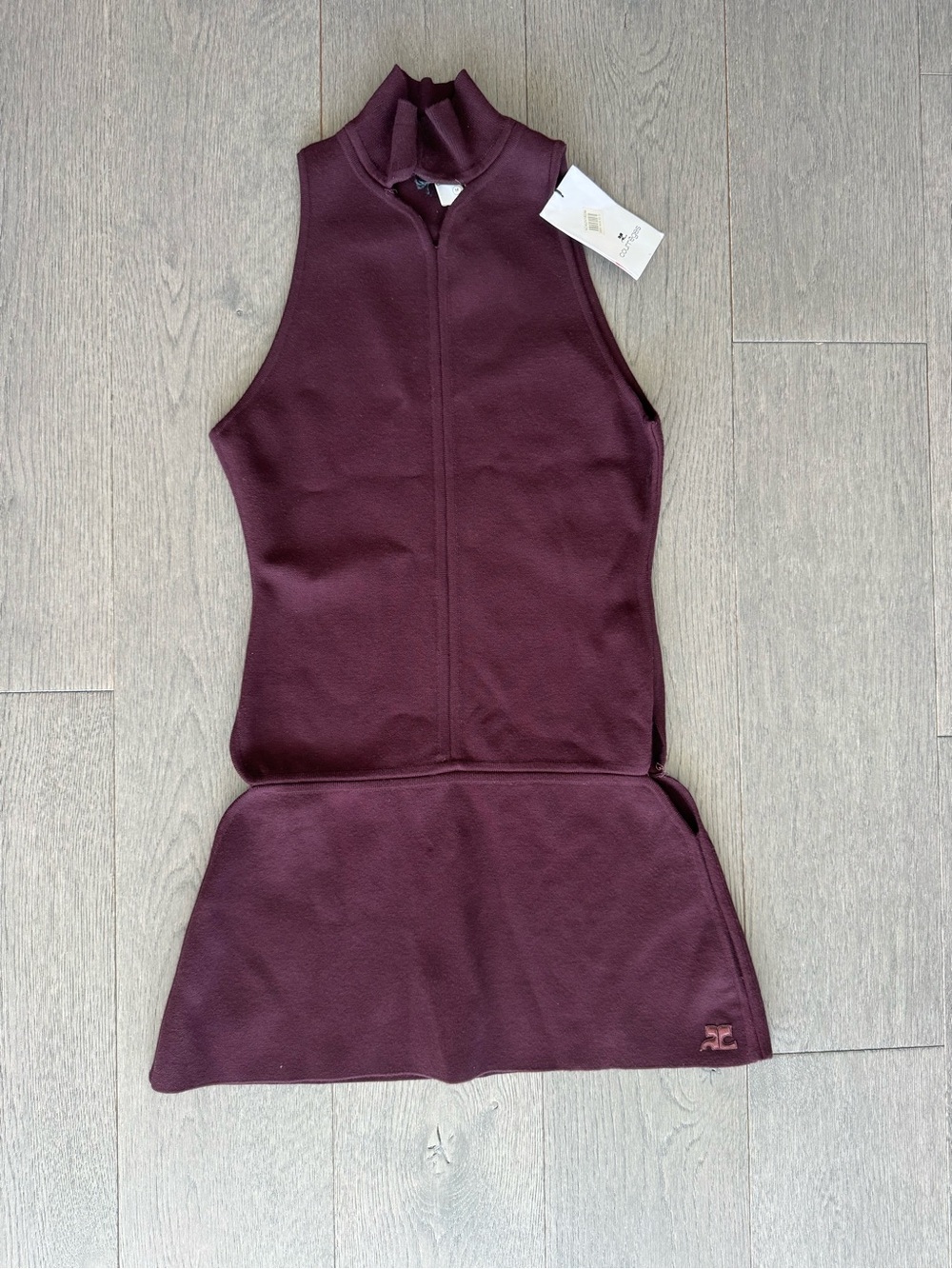 Courrèges knitted dress